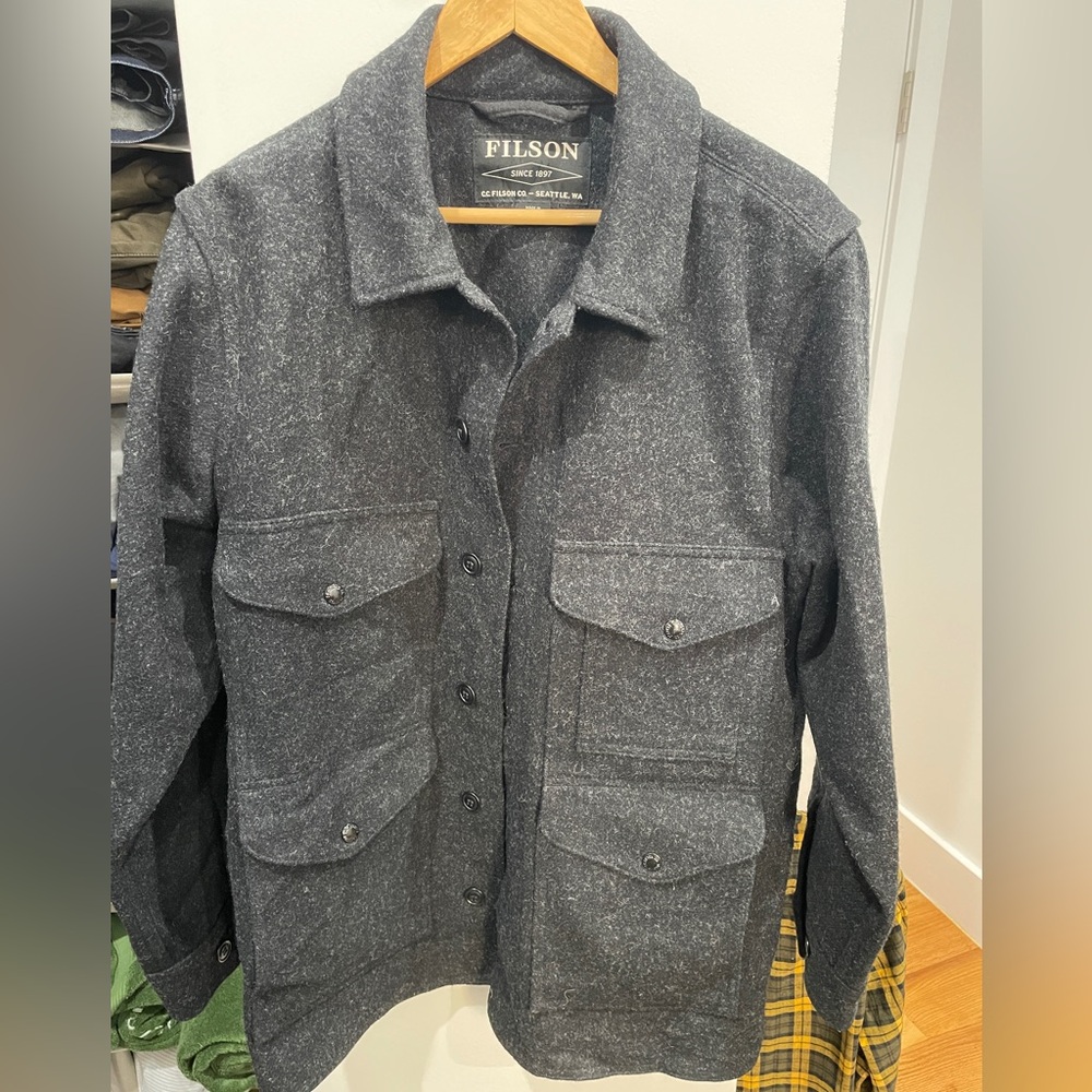 Filson Mackinaw Cruiser - Medium - Charcoal